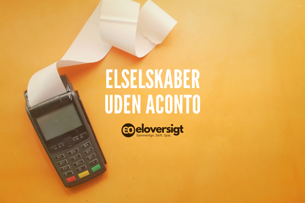 Elselskaber uden aconto